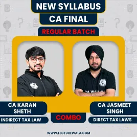 CA Final Vishesh Regular May/Sep 2026 &amp; Onwards Group 2 Combo by ca karan sheth and Jasmeet singh