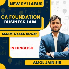  CA Foundation Business Law Regular Smartclass Room Online Download Recorded Batch by Amol Jain Sir 