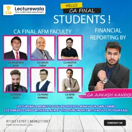 CA Aakash Kandoi FR & AFM India's Best Faculty Exclusive Regular Combo Classes For CA Final Online Classes CA Aakash Kandoi FR & AFM India's Best Faculty Exclusive Regular Combo Classes For CA Final Online Classes