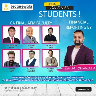 CA Jai Chawla FR & AFM India's Best Faculty Exclusive Regular Combo Classes For CA Final Online Classes CA Jai Chawla FR & AFM India's Best Faculty Exclusive Regular Combo Classes For CA Final Online Classes