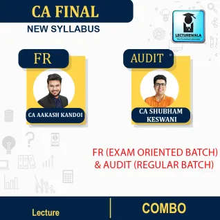 CA Final FR (Exam Oriented Batch) & Audit (Regular Batch) By CA Aakash Kandoi & CA Shubham Keswani : Pen Drive / Online Classes CA Final FR (Exam Oriented Batch) & Audit (Regular Batch) By CA Aakash Kandoi & CA Shubham Keswani : Pen Drive / Online Classes