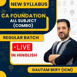 CA Foundation Combo by ICM Amritsar Gautam Bery & Team