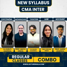Akash Agarwal Classes All Subjects Combo Regular Online Classes For CMA Inter : Online Classes
