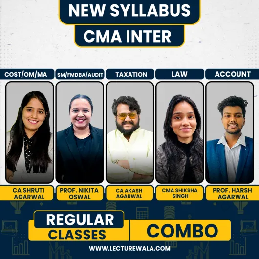 Akash Agarwal Classes All Subjects Combo Regular Online Classes For CMA Inter : Online Classes