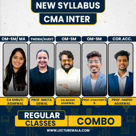 AKASH AGARWAL CLASSES COMBO For CMA Inter Group 2 : Online Classes