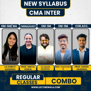 AKASH AGARWAL CLASSES COMBO For CMA Inter Group 2 : Online Classes
