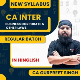 CA Gurpreet Singh Business Corporate And Other Laws Regular Plus Batch For CA Inter 