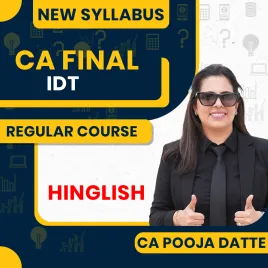CA/CMA Final Group II Indirect Tax Laws Full Lectures by CA Pooja Datte (With Hard Books) Online Classes 