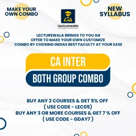 CA Inter Both Group Combo New Syllabus Regular Course By India's Best Faculty : Online Classes CA Inter Both Group Combo New Syllabus Regular Course By India's Best Faculty : Online Classes