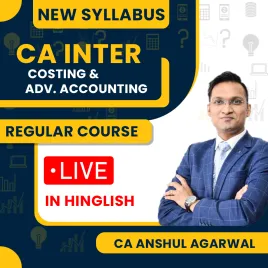CA Anshul Agarwal Costing &amp; Adv Accounting Regular Batch Combo For CA Inter 