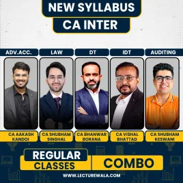 CA Inter Group - 1 with Auditing Regular Online Combo Classes By CA Shubham Keswani, CA Bhanwar Borana, CA Aakash Kandoi, CA Shubham Singhal And CA Vishal Bhattad CA Inter Group - 1 with Auditing Regular Online Combo Classes By CA Shubham Keswani, CA Bhanwar Borana, CA Aakash Kandoi, CA Shubham Singhal And CA Vishal Bhattad