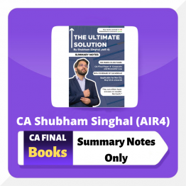 CA Final Corporate & Economic Laws summary notes : Study Material By CA Shubham Singhal   (For  May’23)