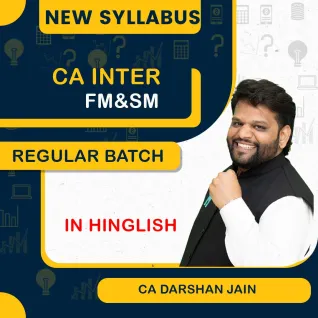 CA Inter Financial Management and Strategic Management Hindi English Regular Batch for May 2026, Sept 2026 & Onwards