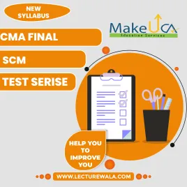 CMA Final Group 1 Strategic Cost Management New Test Series By MakeUCA