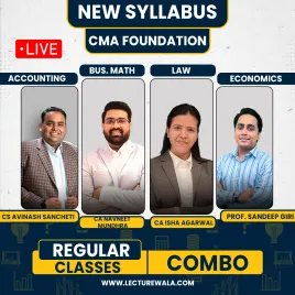 Navin Classes All Subject Combo Regular Live Batch For CMA Foundation Navin Classes All Subject Combo Regular Live Batch For CMA Foundation
