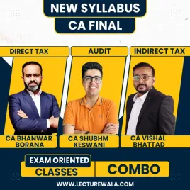 CA FInal Taxation &amp; Audit Exam Oriented-Fastrack Batch By CA Bhanwar Borana &amp; CA Vishal Bhattad &amp; CA Shubham Keswani 