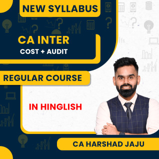 CA Harshad Jaju Cost & Management Accounting And Audit Regular Online Classes For CA Inter : Google Drive / Pen Drive Classes CA Harshad Jaju Cost & Management Accounting And Audit Regular Online Classes For CA Inter : Google Drive / Pen Drive Classes