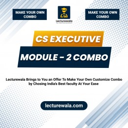  CS Executive Module-2 Combo Regular Course By India's Best Faculty : Onlive Classes.