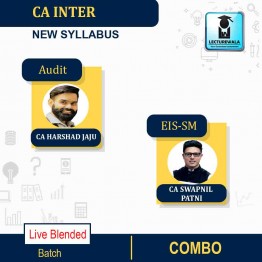 CA Inter EIS-SM And Audit  Online Live Blended Batch Regular Course Combo : Video Lecture + Study Material By SPC (For May 2021 & Nov. 2021)