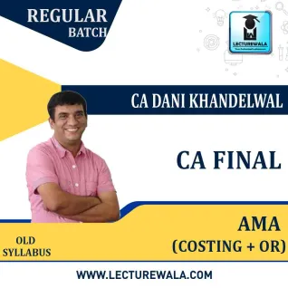 CA Final AMA Old Syllabus LMR Course : Video Lecture + Study Material By CA Dani Khandelwal (For Nov.2021 & Onwards) CA Final AMA Old Syllabus LMR Course : Video Lecture + Study Material By CA Dani Khandelwal (For Nov.2021 & Onwards)