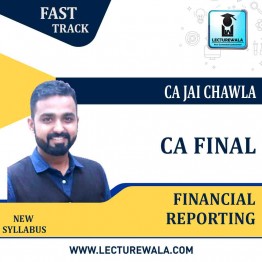 CA Final Financial Reporting  Crash Course By CA Jai Chawla : Pendrive/Online classes.