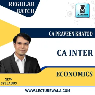 CA Inter Economics Regular Course : Video Lecture + Study Material By CA Praveen Khatod (ForMay 2023 To May 2024) CA Inter Economics Regular Course : Video Lecture + Study Material By CA Praveen Khatod (ForMay 2023 To May 2024)