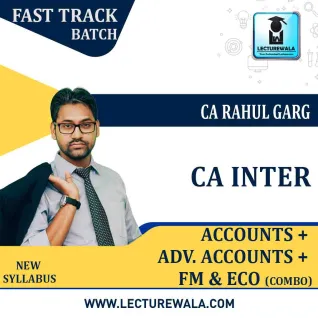 CA Inter Fm Eco. + Accounts + Adv. Accounts Combo Crash Course : Video Lecture + Study Material by CA Rahul Garg (For Nov. 2022 And May 2023) CA Inter Fm Eco. + Accounts + Adv. Accounts Combo Crash Course : Video Lecture + Study Material by CA Rahul Garg (For Nov. 2022 And May 2023)