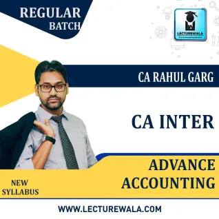 CA Inter Advance Accounts New Syllabus Regular Course : Video Lecture + Study Material by CA Rahul Garg (For Nov. 2022 & May 2023 )  CA Inter Advance Accounts New Syllabus Regular Course : Video Lecture + Study Material by CA Rahul Garg (For Nov. 2022 & May 2023 )
