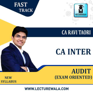 CA Inter Audit Exam Oriented Super 20 Crash Course : Video Lecture + Study Material By CA Ravi Taori (For May 2022 & Nov2022 ) CA Inter Audit Exam Oriented Super 20 Crash Course : Video Lecture + Study Material By CA Ravi Taori (For May 2022 & Nov2022 )