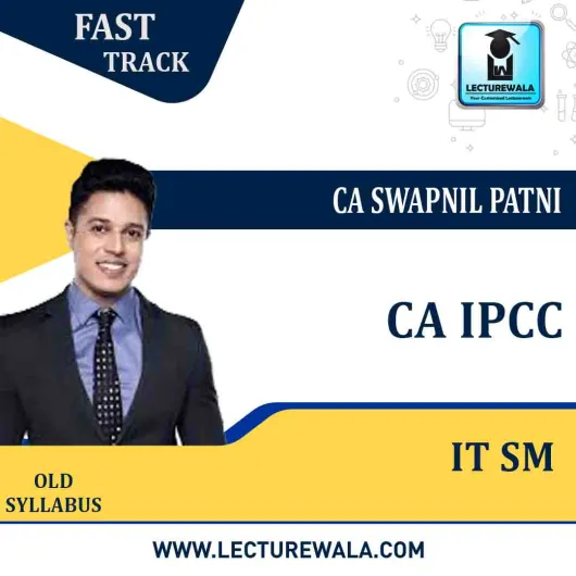 CA IPCC ITSM Crash Course : Video Lecture + Study Material By CA Swapnil Patni (For May 2022 & Nov 2022) CA IPCC ITSM Crash Course : Video Lecture + Study Material By CA Swapnil Patni (For May 2022 & Nov 2022)