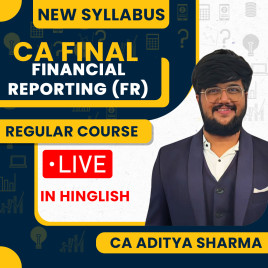 CA Aaditya Sharma Financial Reporting Regular Online Live Classes For CA Final: Online Classes. CA Aaditya Sharma Financial Reporting Regular Online Live Classes For CA Final: Online Classes.