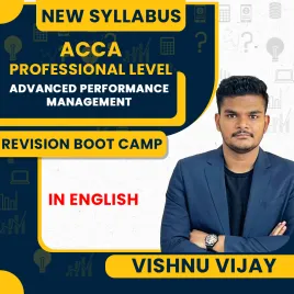 ACCA Professional Level –Advanced Performance Management (APM) – Revision Boot Camp with Video Question Marathon – Vishnu Vijay ACCA Professional Level –Advanced Performance Management (APM) – Revision Boot Camp with Video Question Marathon – Vishnu Vijay
