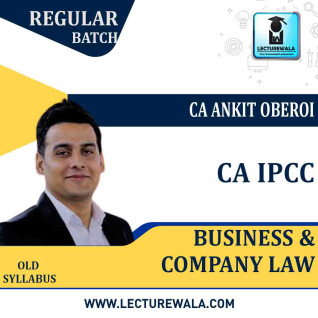 CA IPCC Business & Company Laws Regular Course : Video Lecture + Study Material By CA Ankit Oberoi (For Nov. 2020 & Onwards) CA IPCC Business & Company Laws Regular Course : Video Lecture + Study Material By CA Ankit Oberoi (For Nov. 2020 & Onwards)