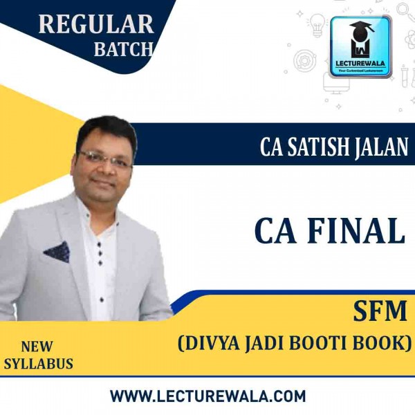 CA Final SFM New Syllabus Divya Jadi Booti : Study Material By CA Satish Jalan (For Nov. 2020)