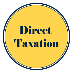 CA Final Direct Tax Laws & International Taxation