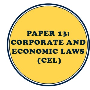 CMA Final Paper 13 Corporate and Economic Laws (CEL)