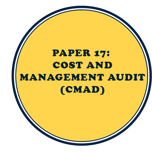 PAPER 17: COST AND MANAGEMENT AUDIT (CMAD)
