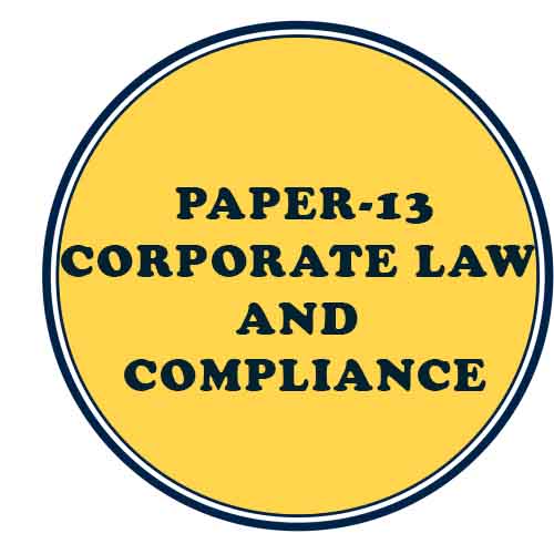 Paper-13 Corporate Law And Compliance 