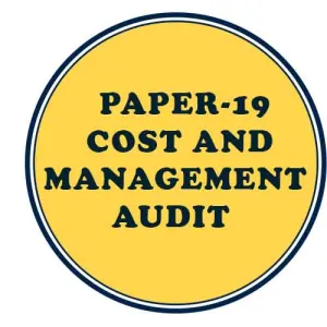 Paper-19 Cost And Management Audit 