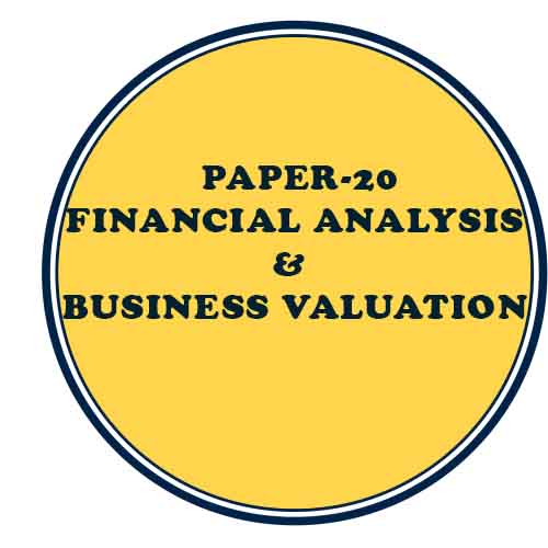 Paper-20  Financial Analysis & Business Valuation 