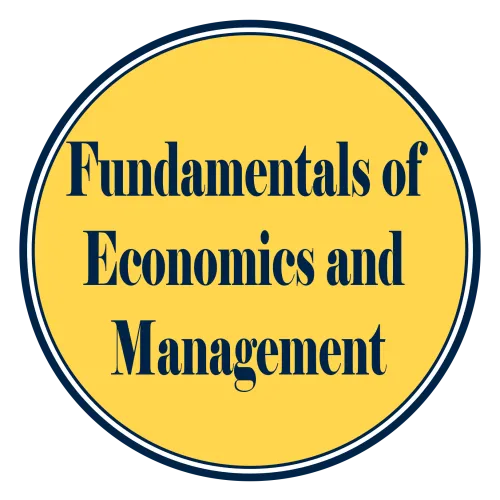 Fundamentals of Economics and Management