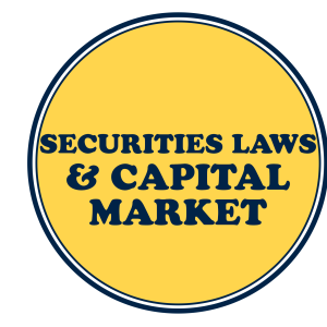 Securities Laws & Capital Markets