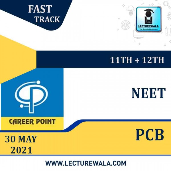 Video Lectures & Online test Series for NEET | PCB (11th+12th) | Validity 30 May 2021 | Medium : Mixed Language (E & H) | By Career Point
