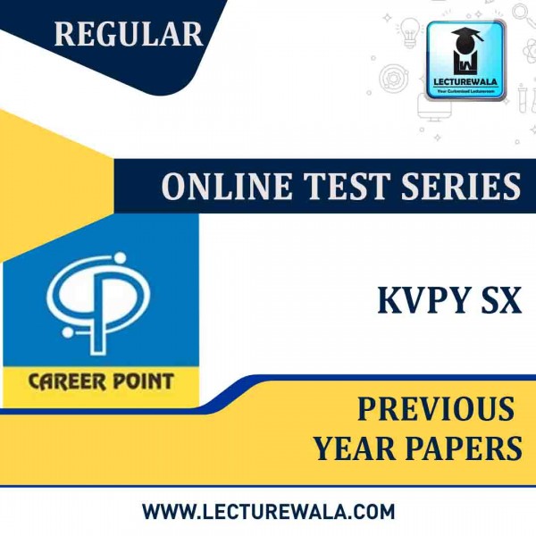 KVPY SX Previous Year Papers Online Test Series | By Career Point