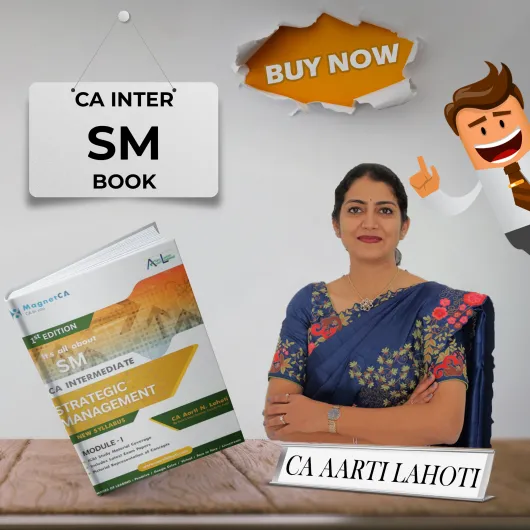 CA Aarti Lahoti Strategic Management Book For CA Inter : Study Material