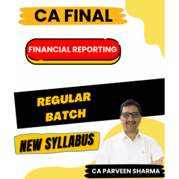 CA Final Group 1 (New Scheme)-Financial Reporting (FR) Regular Course By CA Parveen Sharma : Google Drive / Pendrive