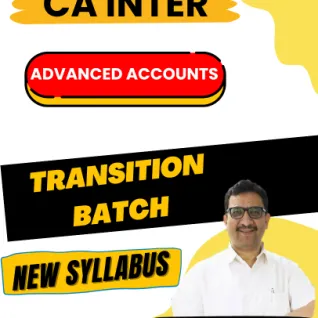 CA Inter Transition Batch from G-1 Accounting to [New Course] Advance Accounting by CA Parveen Sharma: Online Classes 