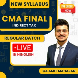 CA Amit Mahajan Indirect Tax