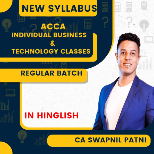 SWAPANIL PATNI By ACCA Knowledge Level Individual Business and Technology (BT) Full Lectures Level:Google Drive & LIVE Classes