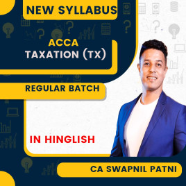 SWAPANIL PATNI By ACCA Skill Level Individual Taxation (TX) Full Lectures Level Google Drive &amp; LIVE Classes
